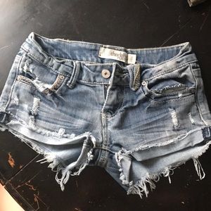 Charlotte Russe denim shorts sz 0
